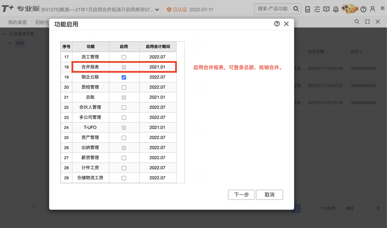 T+合并报表4